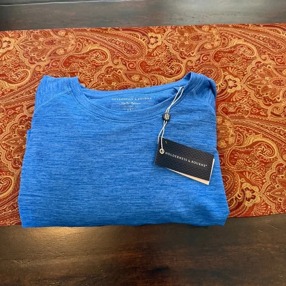 Holderness & Bourne Men's XXL The Laidlay Pullover Marlin Blue MSRP $130